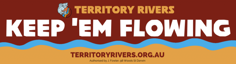 Free Bumper Sticker from Territory Rivers