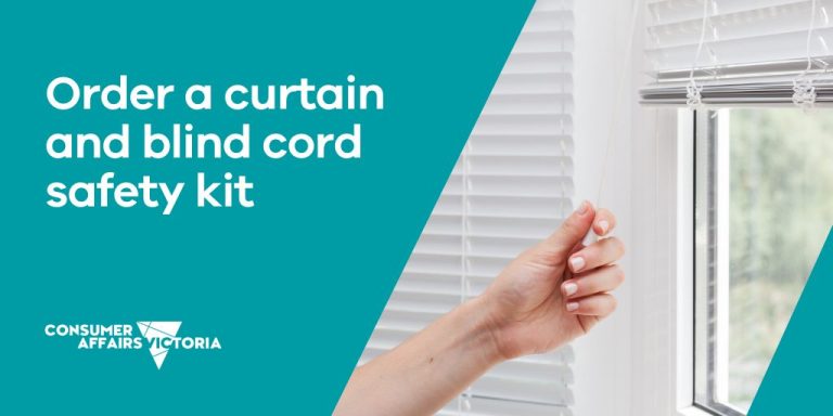 Free Safety Kit to Secure Your Household Curtain and Blind Cords (Victorian Residents)