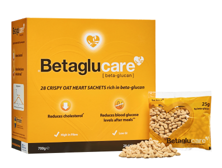 Free sample of Betaglucare Oat Hearts or Powder