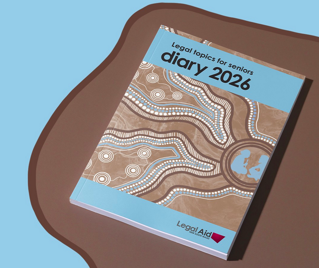 Free 2026 Seniors Diary from Legal Aid NSW